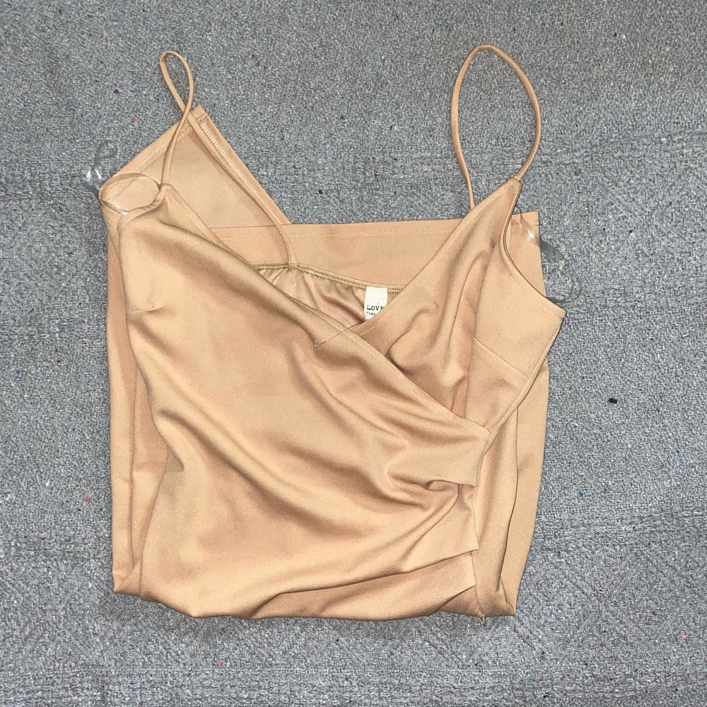 NEW🔸 Tan Mini Dress - Picture 4 of 4